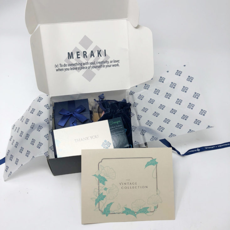 products inside the My Meraki Box