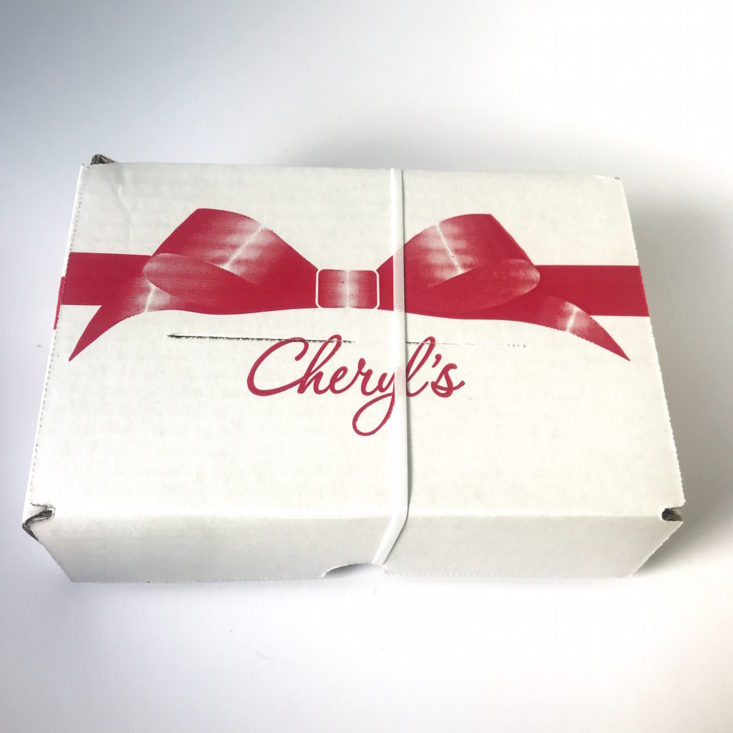 closed Cheryl's Cookie of the Month Club box