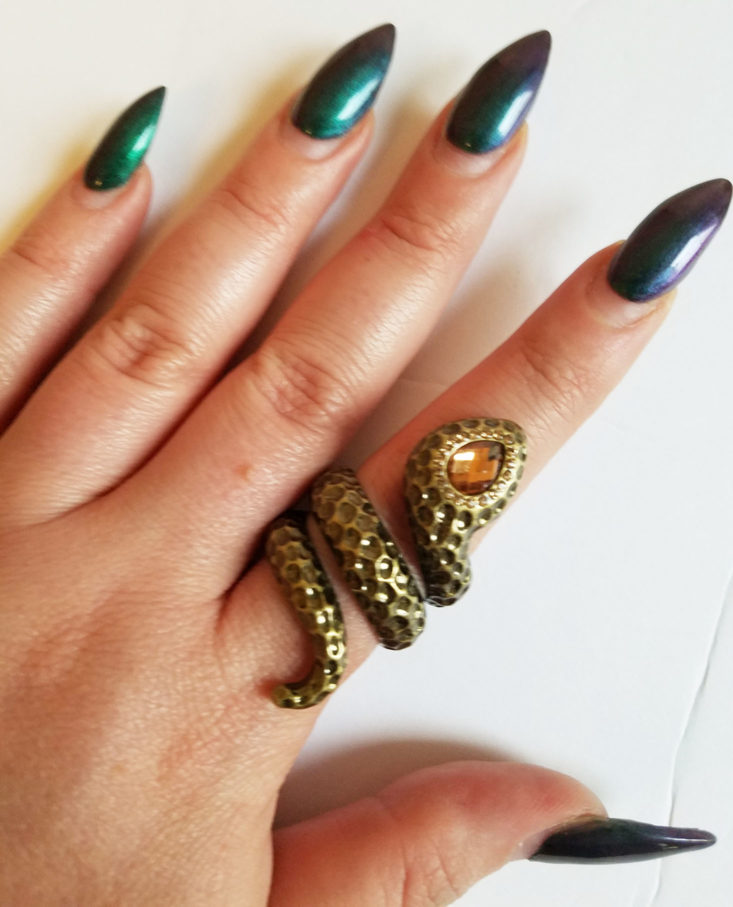 Crazy Hot Clothes Vintage Accessory May 2018 Subscription Box 0022 ring