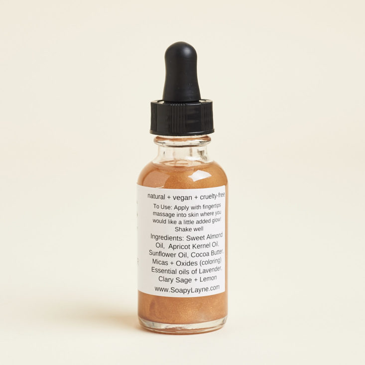 gaia collective moon box gold shimmer