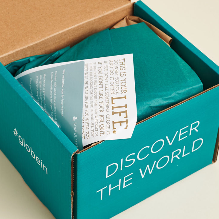 globe in mindfulness open box