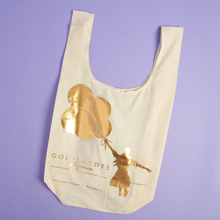 golden tote totebag