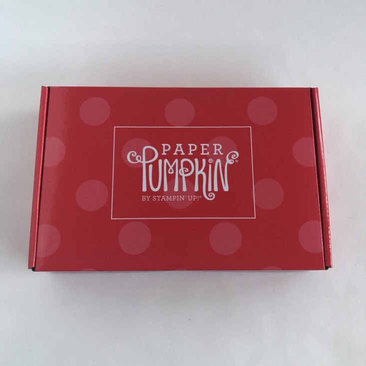 closed Paper Pumpkin box