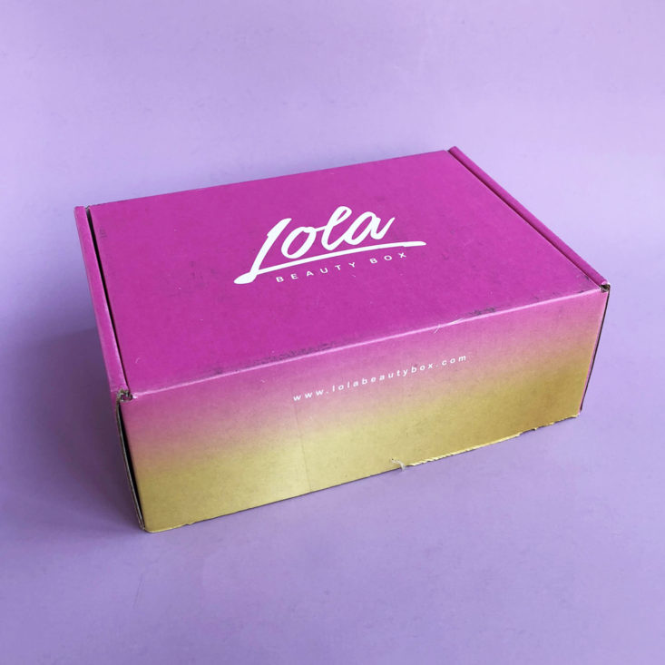 Lola Beauty Box April 2018 - Box