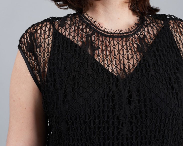 mm lafleur lace top with lining