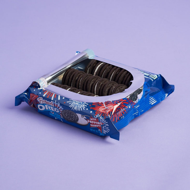 Open Package of Firework Oreos
