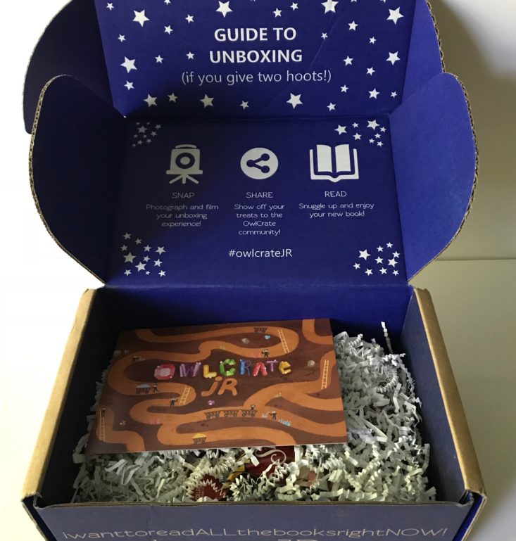 open OwlCrate Jr. box