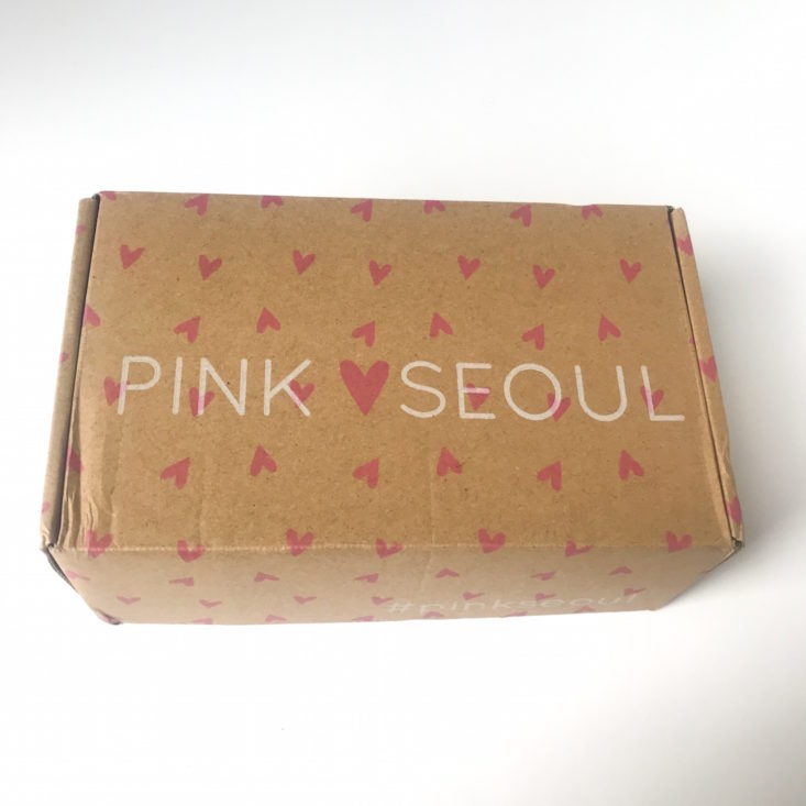 closed Pink Seoul box