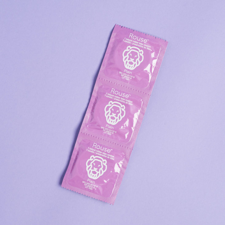 Rouse Condoms 3 pack