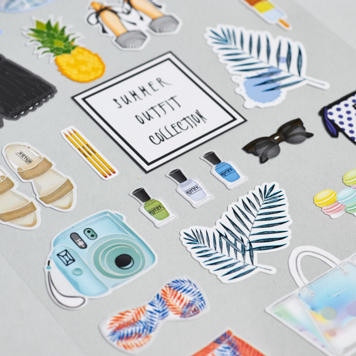 stickii june staycation stickers