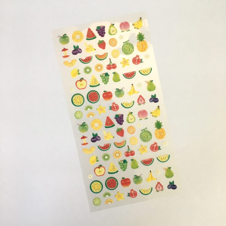 Sticky Kit June 2018 Fruit