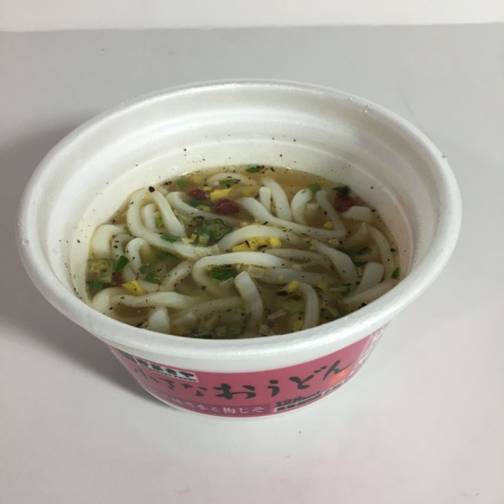 Umai Crate May 2018 - ume shiso small udon done