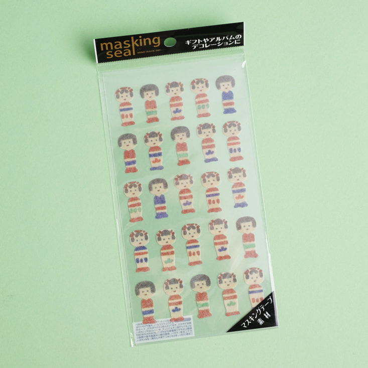 Kokeshi Stickers