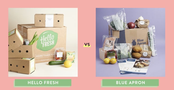 hello fresh vs. blue apron all items