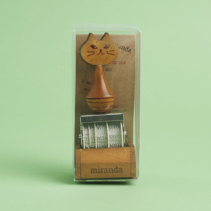Must Have Miranda Kitty Date Stamp in package