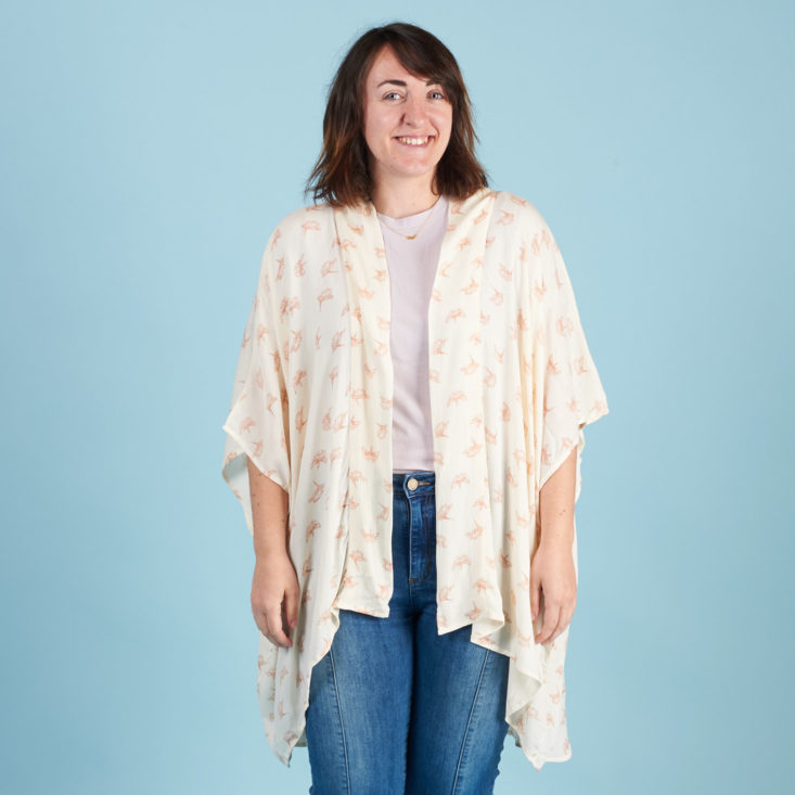 causebox kimono in ivory