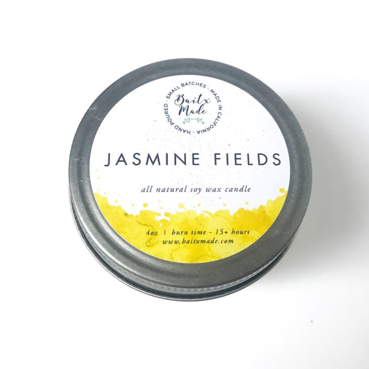 Baitx Made Jasmine Fields Soy Candle, 4 oz