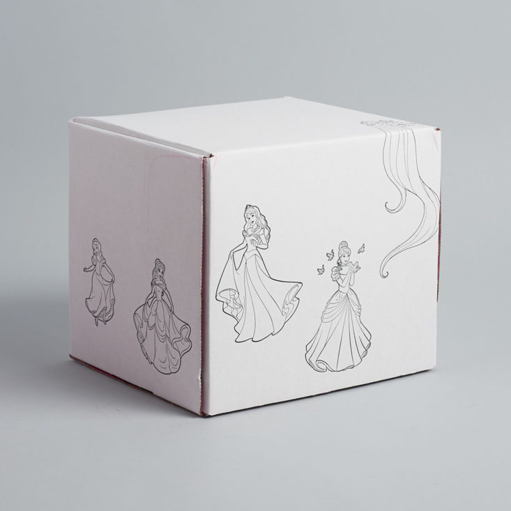 disney princess coloring box