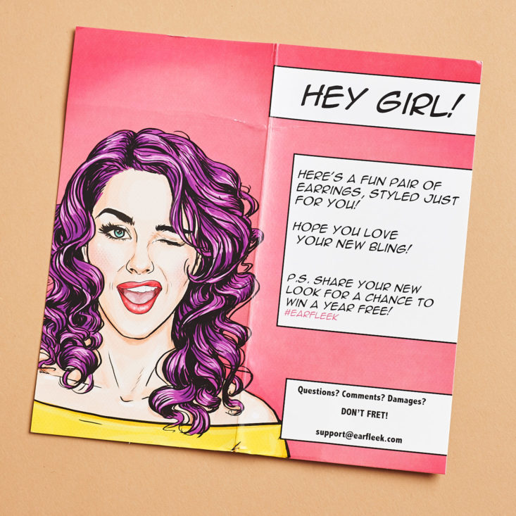 earfleek info card