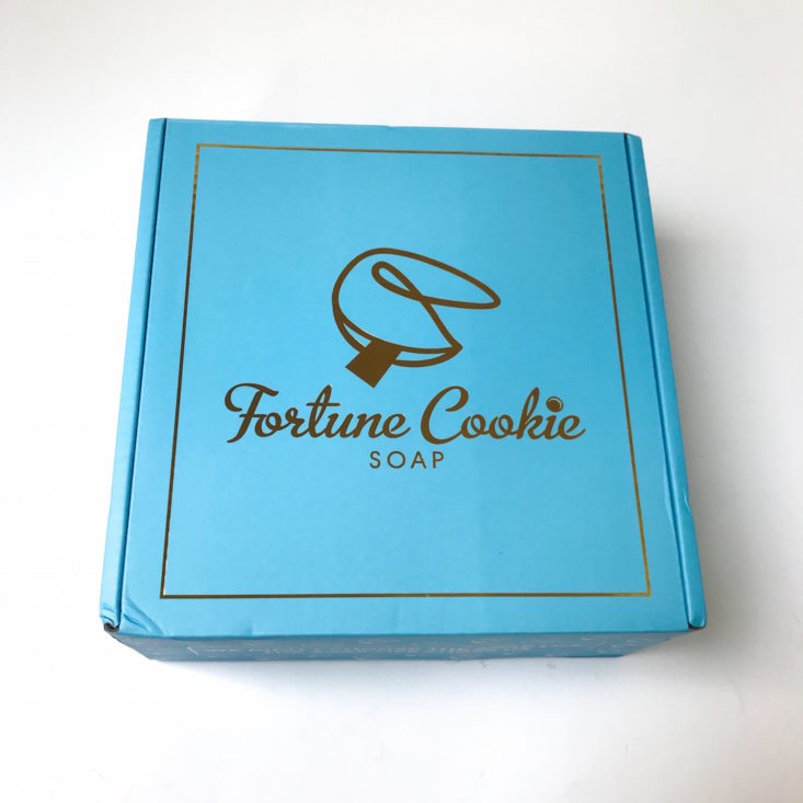 closed Fortune Cookie Soap box