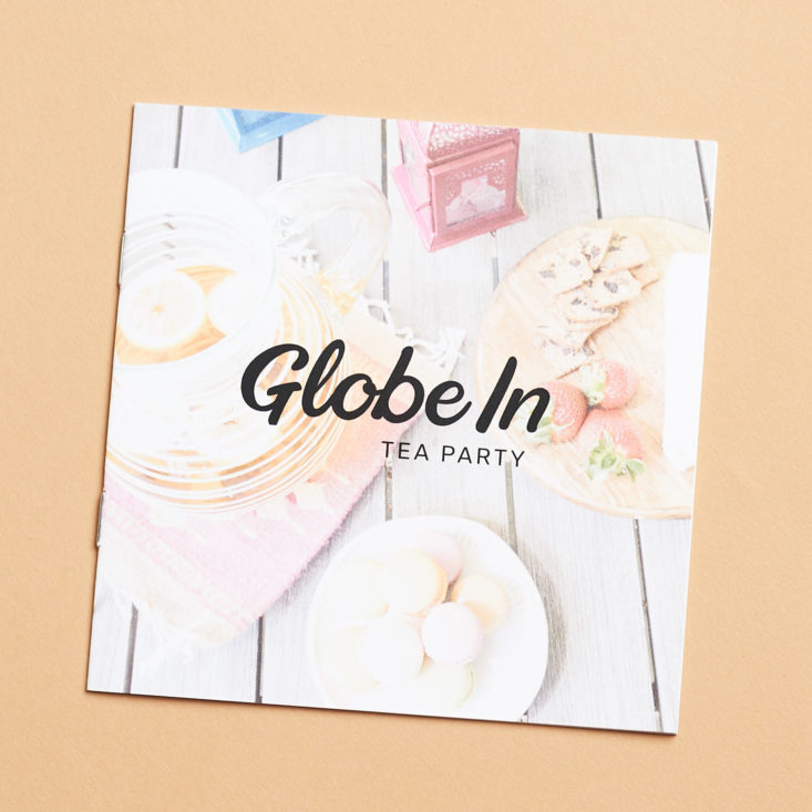 globein tea party info card