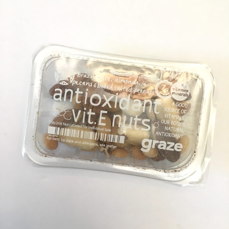 Graze June 2018 Antioxidant Vitamin E Nuts