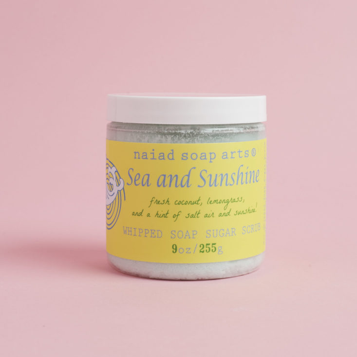 Naiad Soap Arts Sea and Sunshine Soap Sugar Scrub