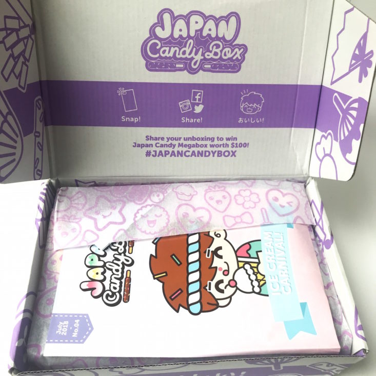 Japan Candy July open box 1