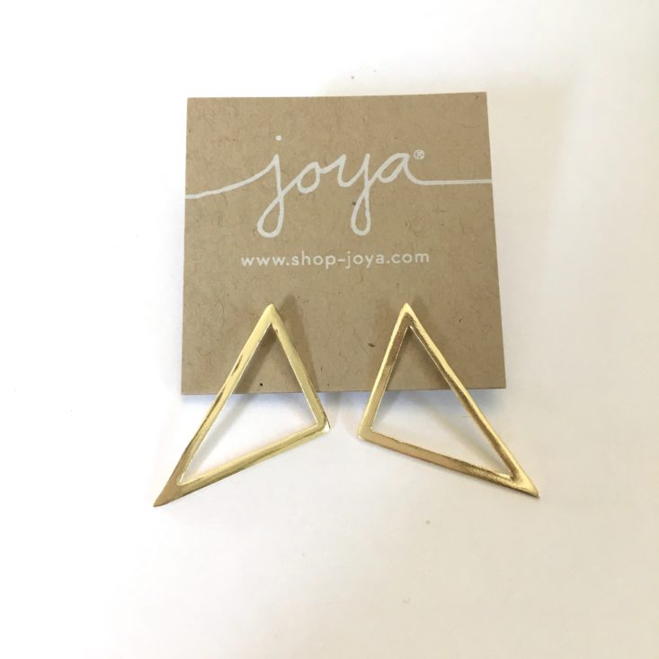 collections by joya all the angles earrings