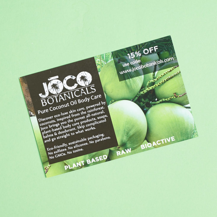 moon box soap company info card