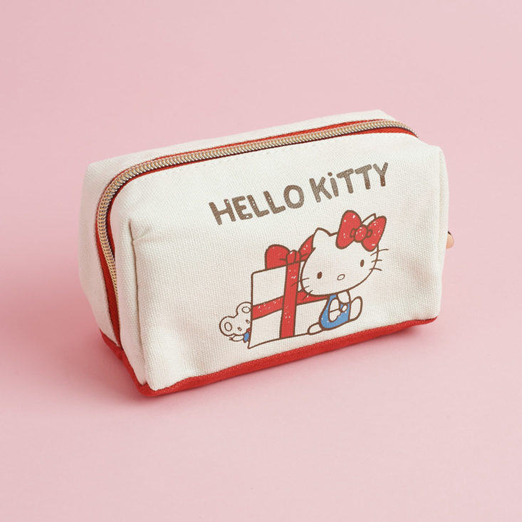 other side of Hello Kitty Makeup case/pencil pouch