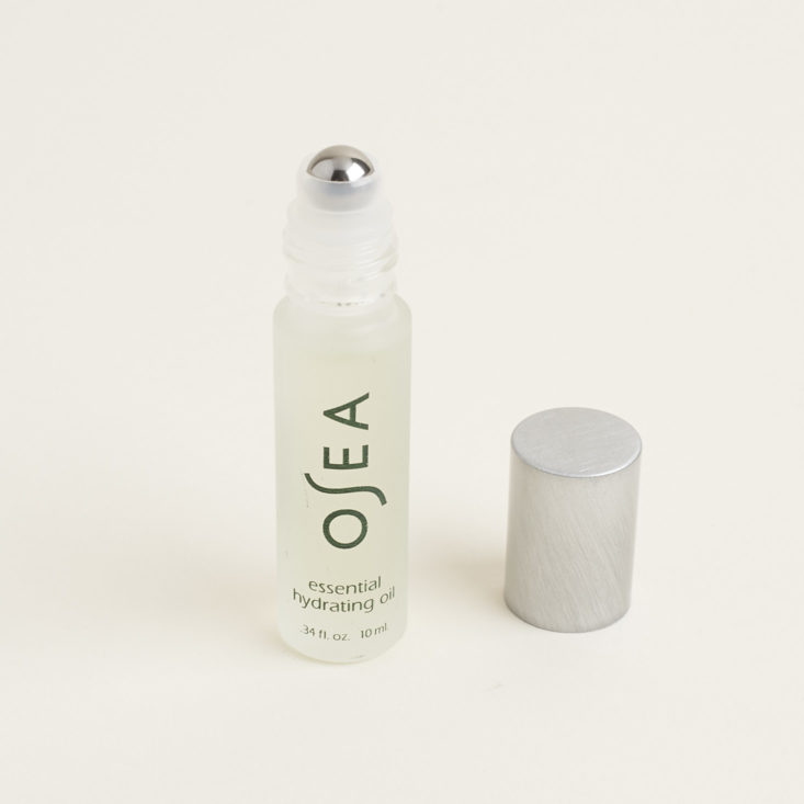 Osea Essential Hydrating Oil with cap off