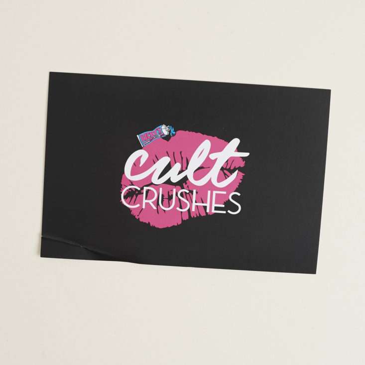 Cult Crushes card