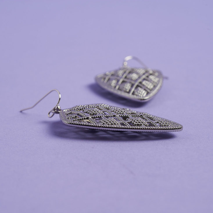 rocksbox dangling metal earrings