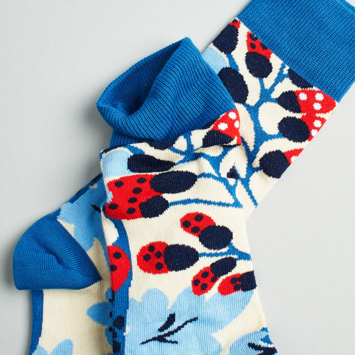 Sock Panda Marimekko-like design