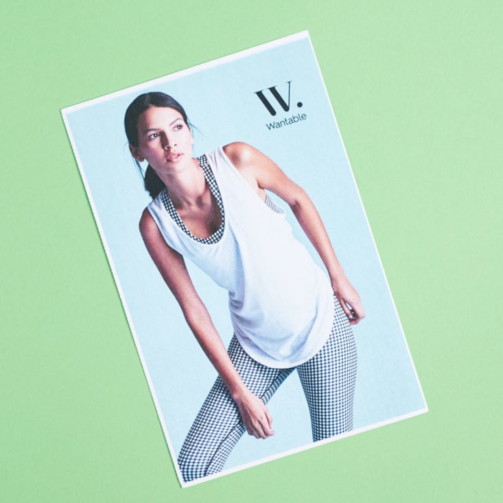 wantable fitness info booklet