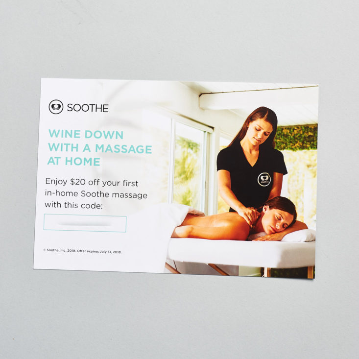 winc soothe promo