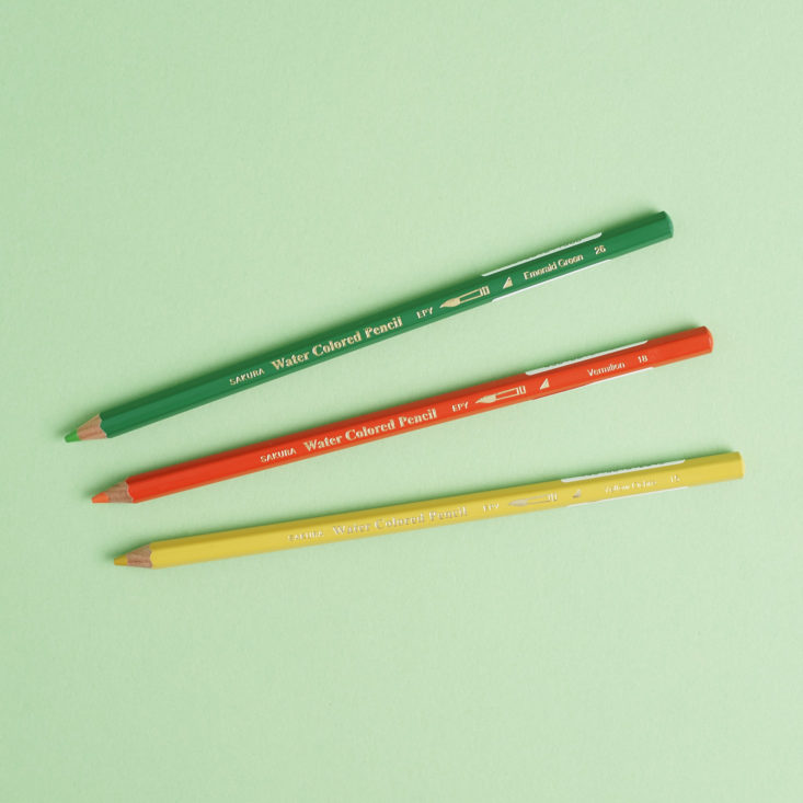zakka kit colored pencils