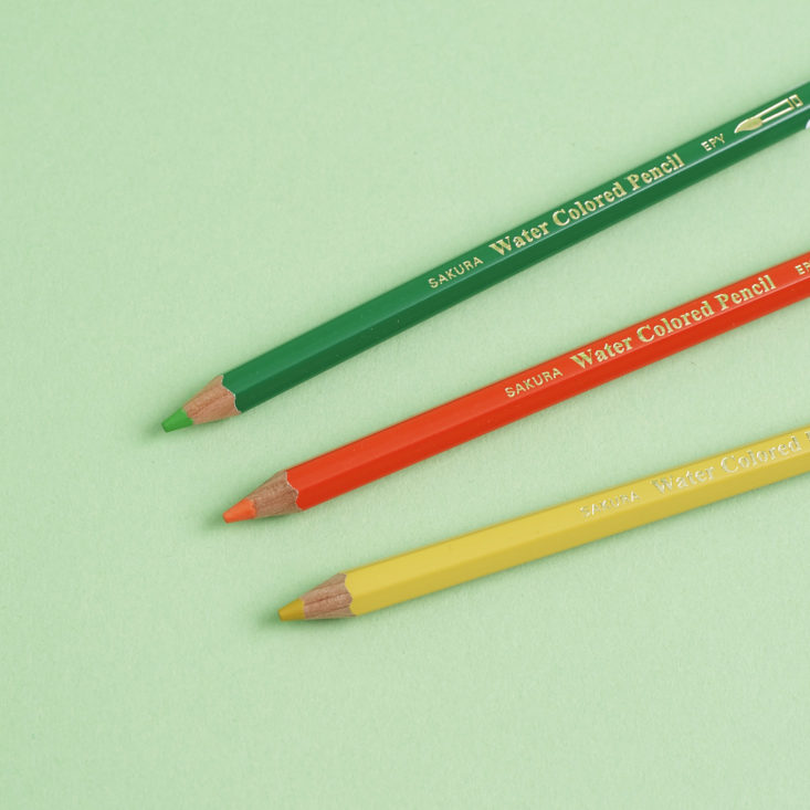 zakka kit colored pencil tips