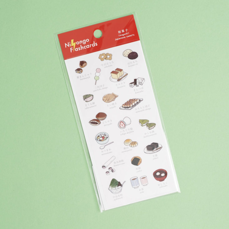 zakka kit food stickers