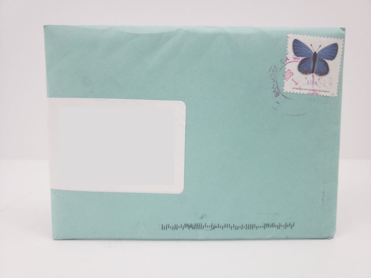 closed Pennie Post envelope