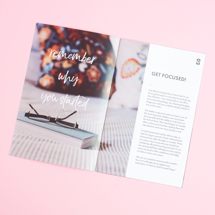 bombay and cedar open booklet