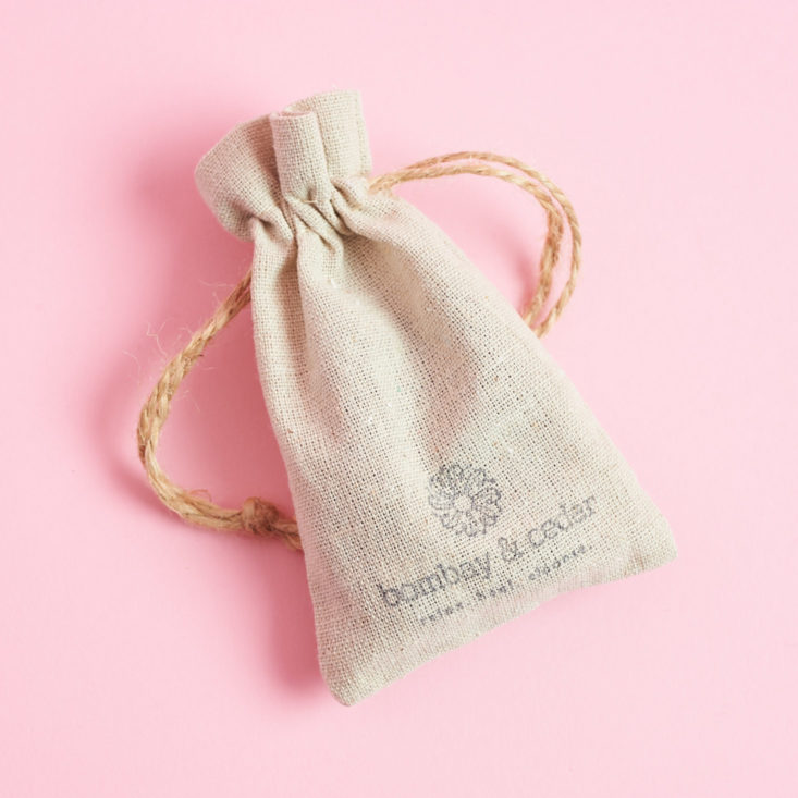 bombay and cedar bag