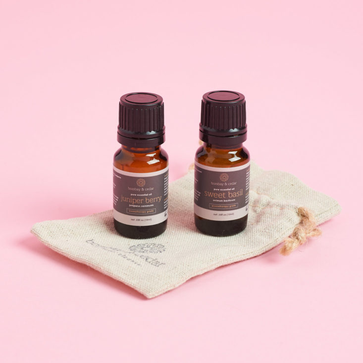 bombay and cedar essential oil duo
