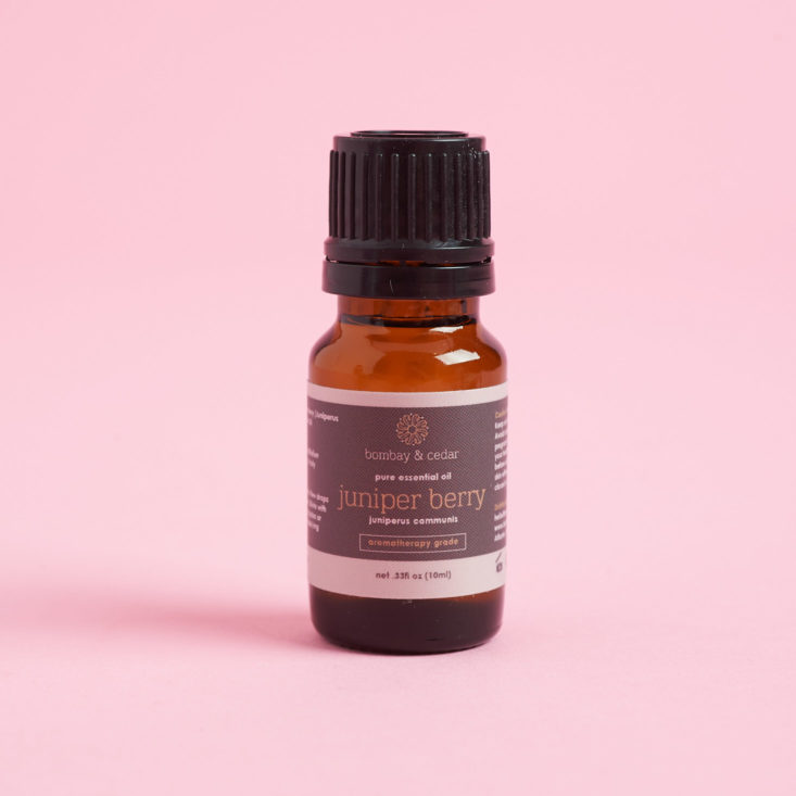bombay and cedar essential oil bottle