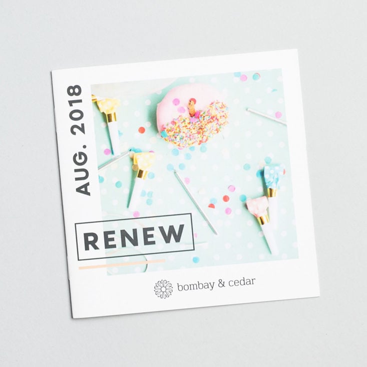 renew info booklet