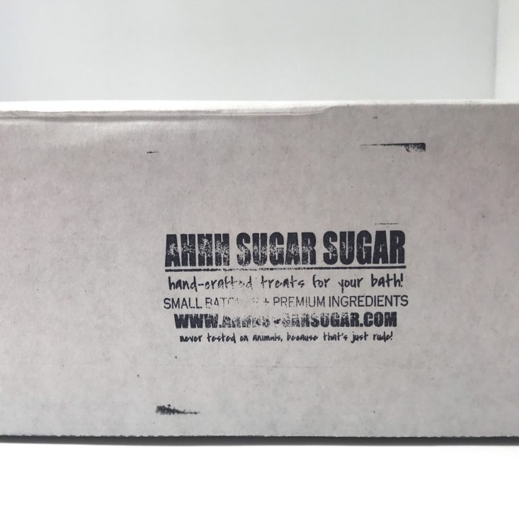 closed Box of Sugar box