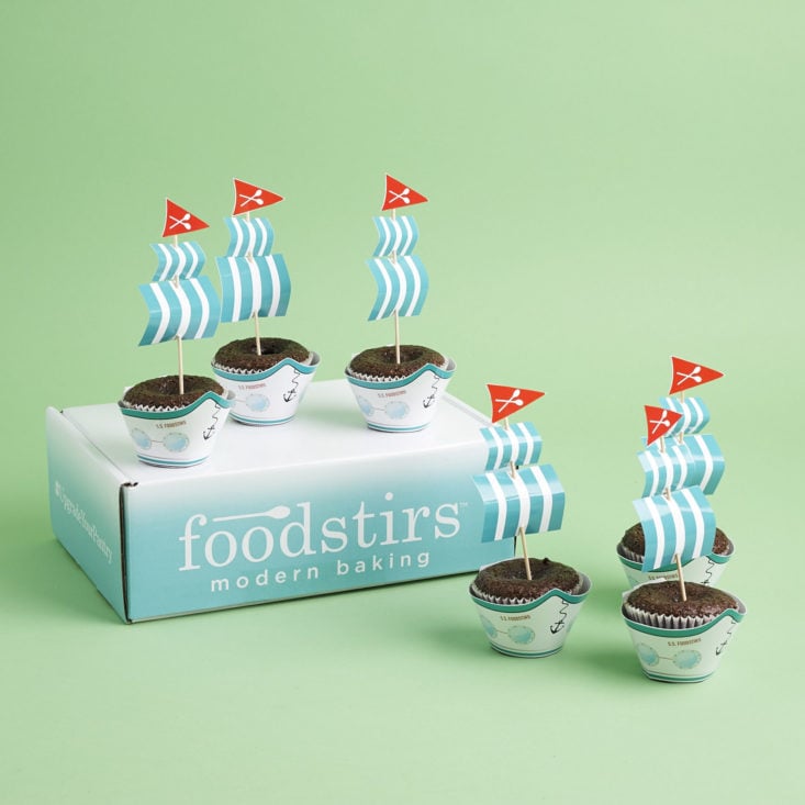Finished Brownie Boats