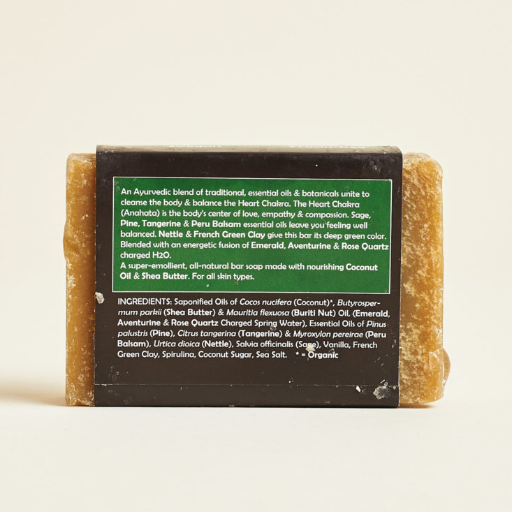 goddess provisions soap bar package