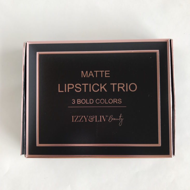 Izzy & Liv® Beauty/Matte Lipstick Trio